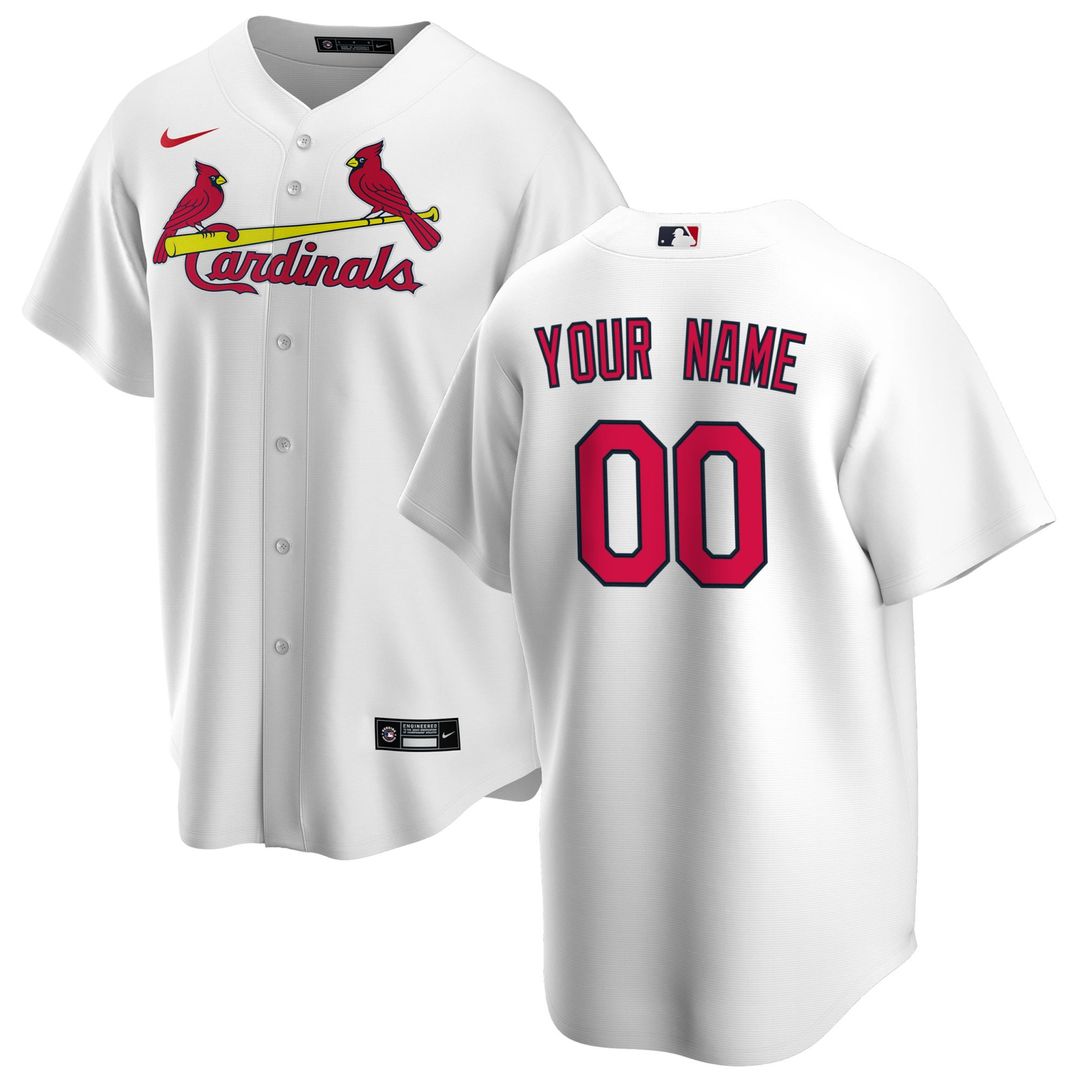 St. Louis Cardinals Nike Alternate Replica Custom Jersey - Light Blue