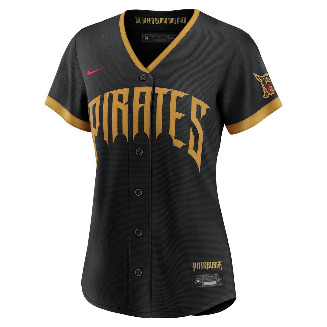 Pittsburgh Pirates Paul Skenes Nike Women's 2026 City Connect Stadium Jersey - Black