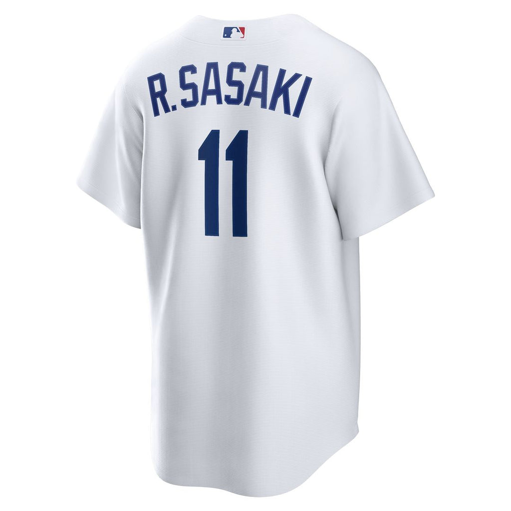 Los Angeles Dodgers Rōki Sasaki Nike Replica Jersey - White