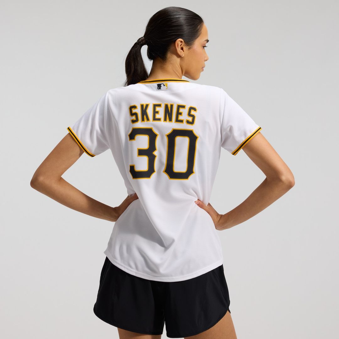 Pittsburgh Pirates Paul Skenes Nike Women's Home Replica Player Jersey - White