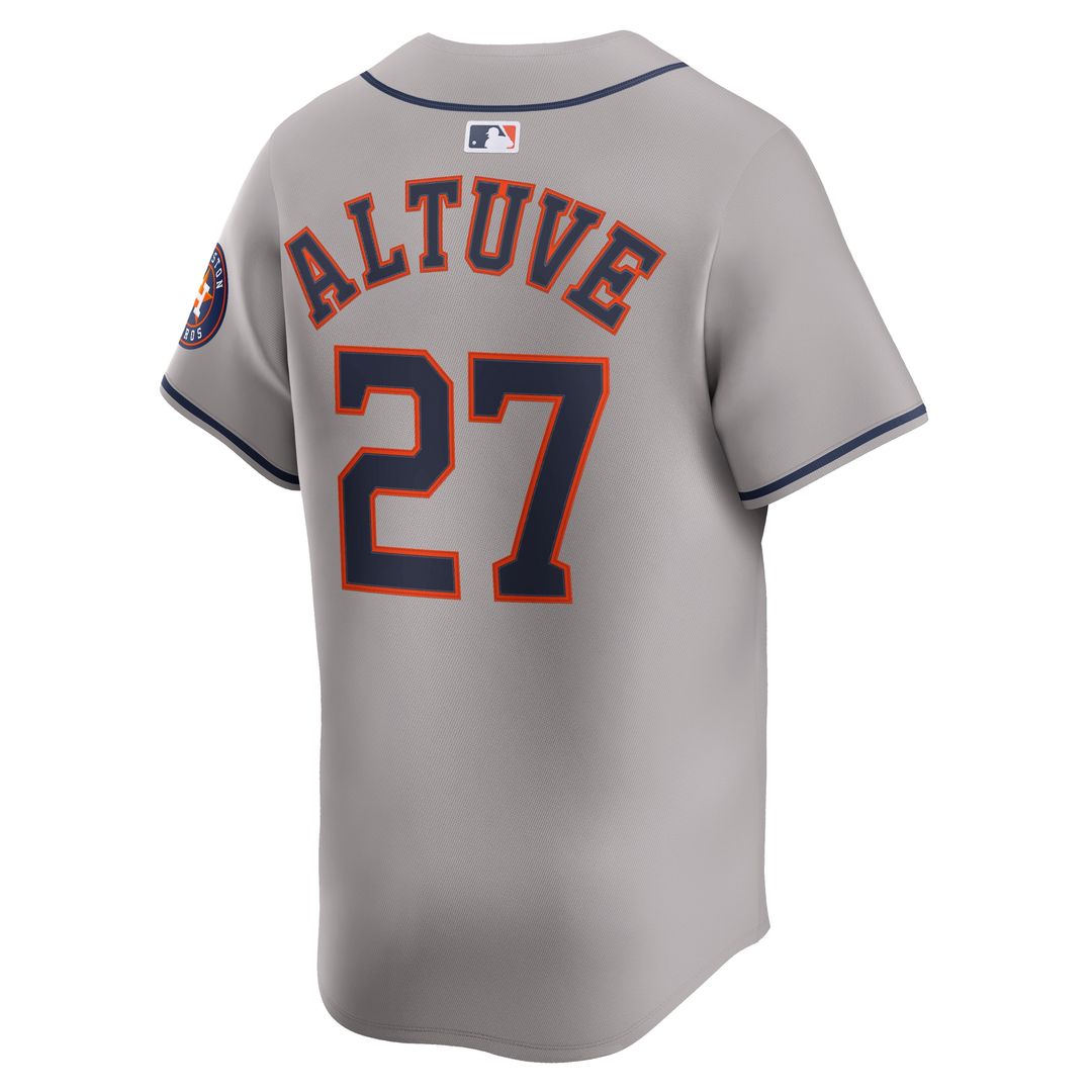 Houston Astros Jose Altuve Nike Home Limited Player Jersey - White