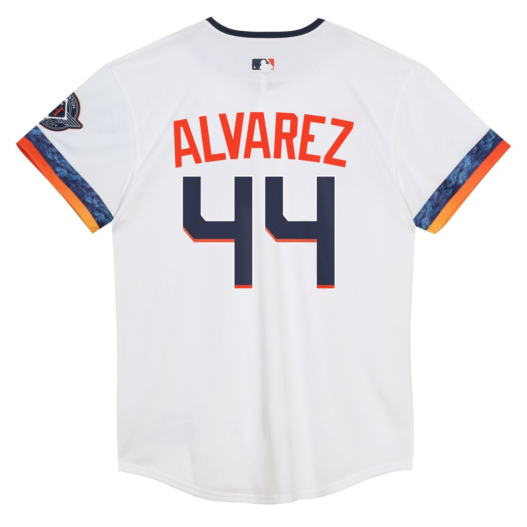 Houston Astros Yordan Alvarez Nike Preschool 2025 City Connect Limited Player Jersey - White