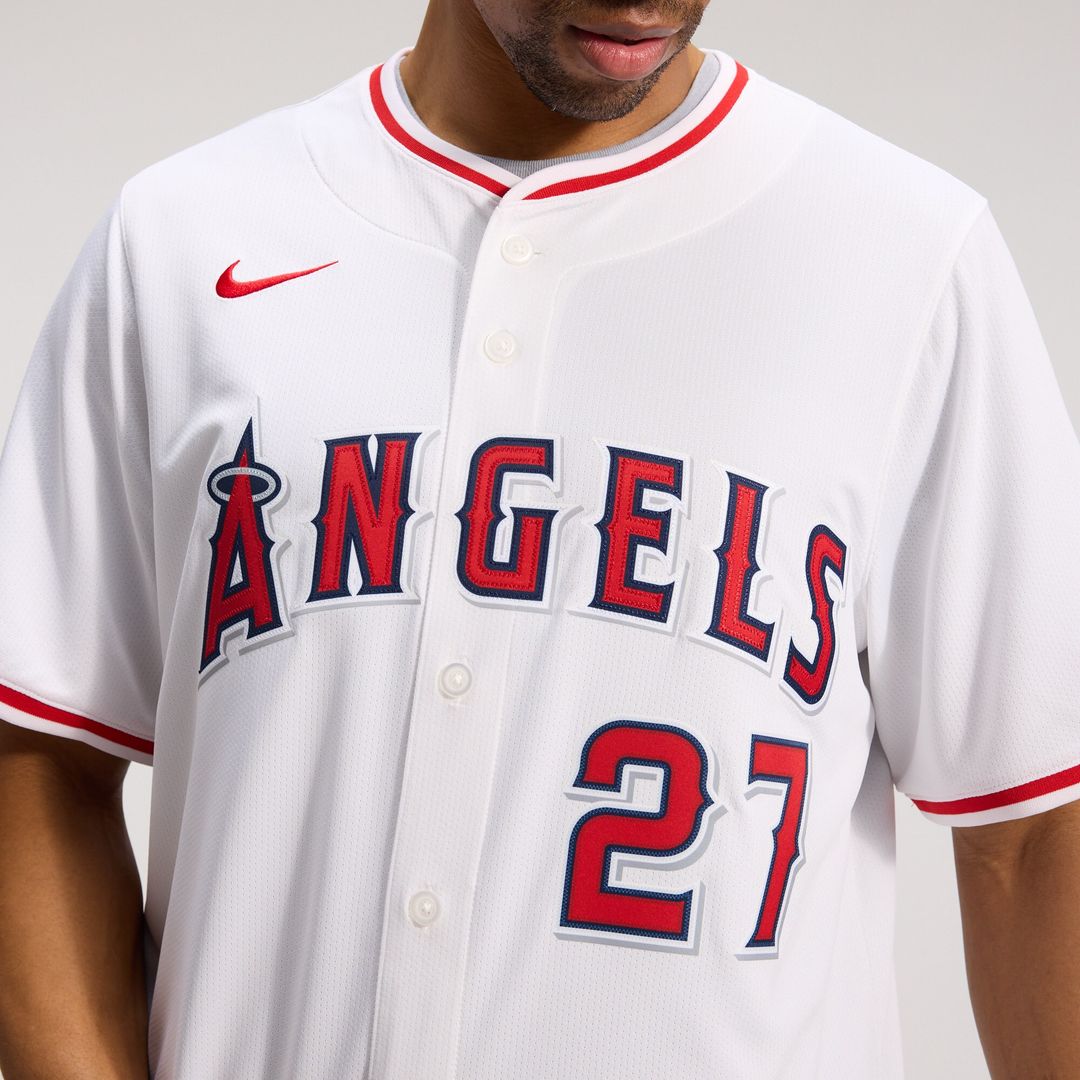 Los Angeles Angels Mike Trout Nike Alternate Limited Player Jersey - Red