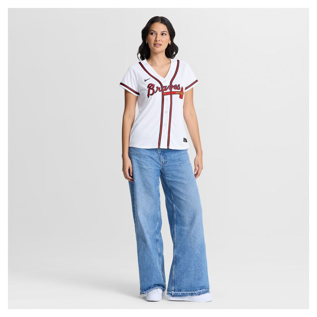 Atlanta Braves Mauricio Dubón Nike Women's Home Replica Jersey - White