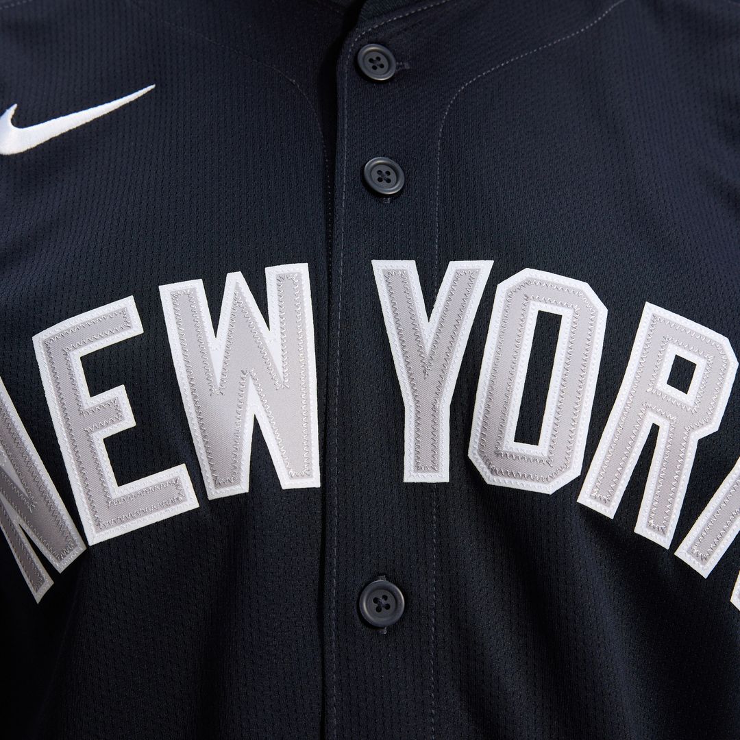 New York Yankees Aaron Judge Nike Road Limited Player Jersey - Gray