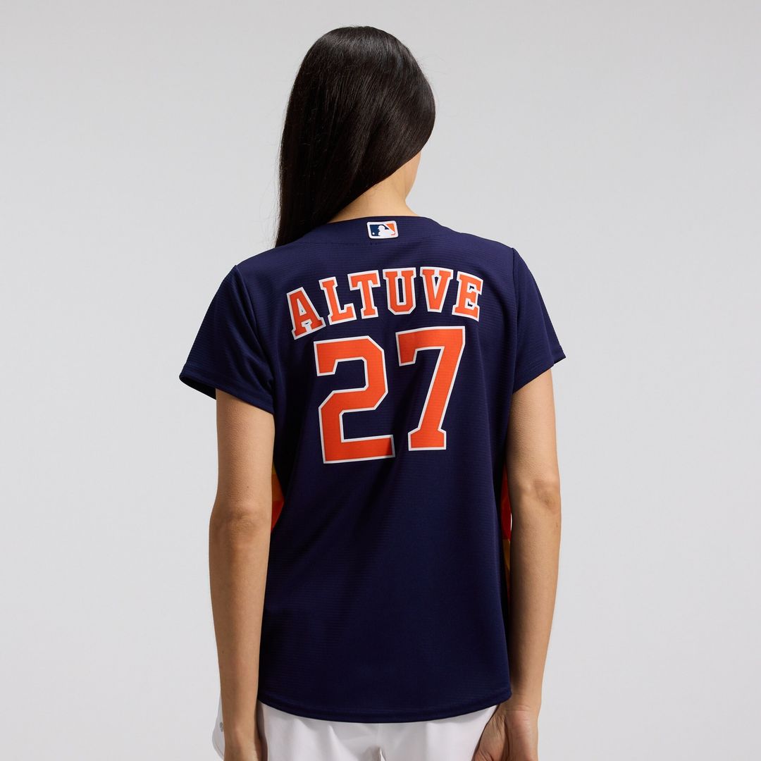 Houston Astros Jose Altuve Nike Women's Alternate Replica Player Jersey - Navy
