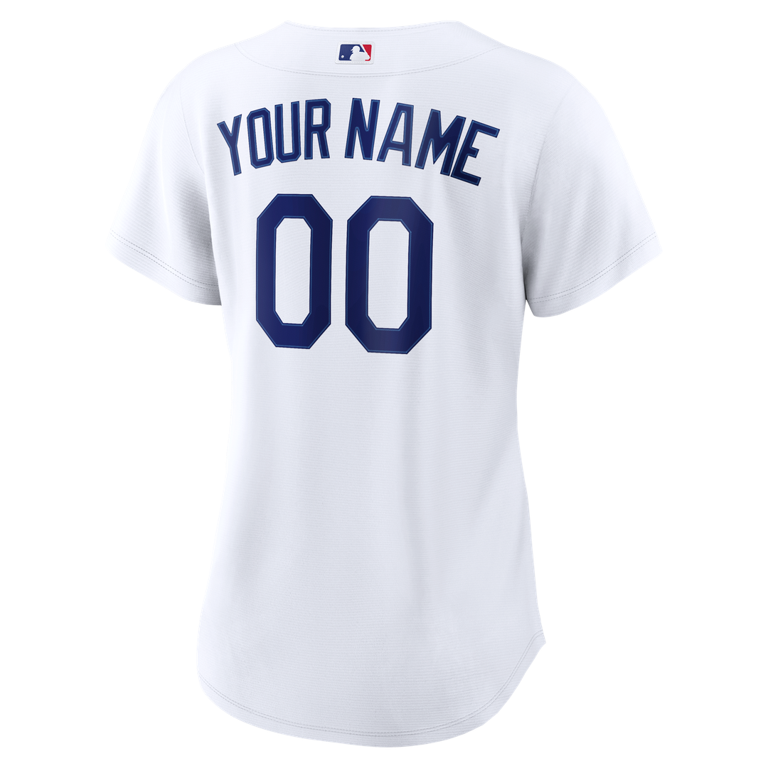 Los Angeles Dodgers Nike Women's Home Replica Custom Jersey - White