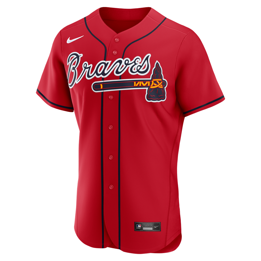 Atlanta Braves Drake Baldwin Nike MLB Awards Authentic Jersey - Red