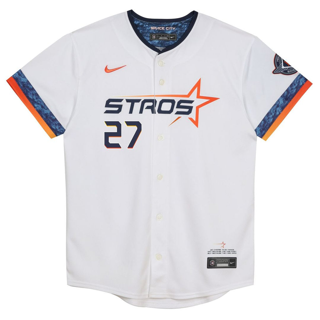 Houston Astros Jose Altuve Nike Preschool 2025 City Connect Limited Player Jersey - White