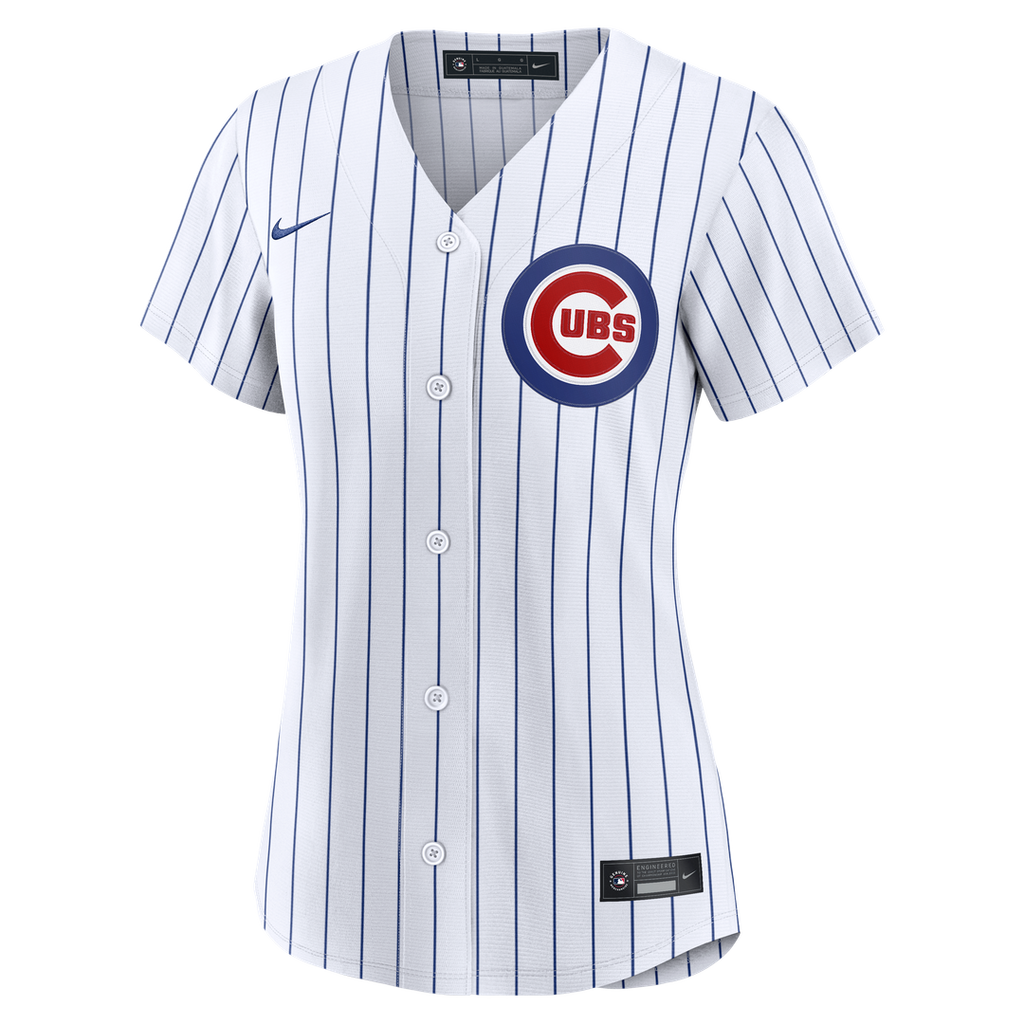 Chicago Cubs Nike Women's Home Replica Jersey - White