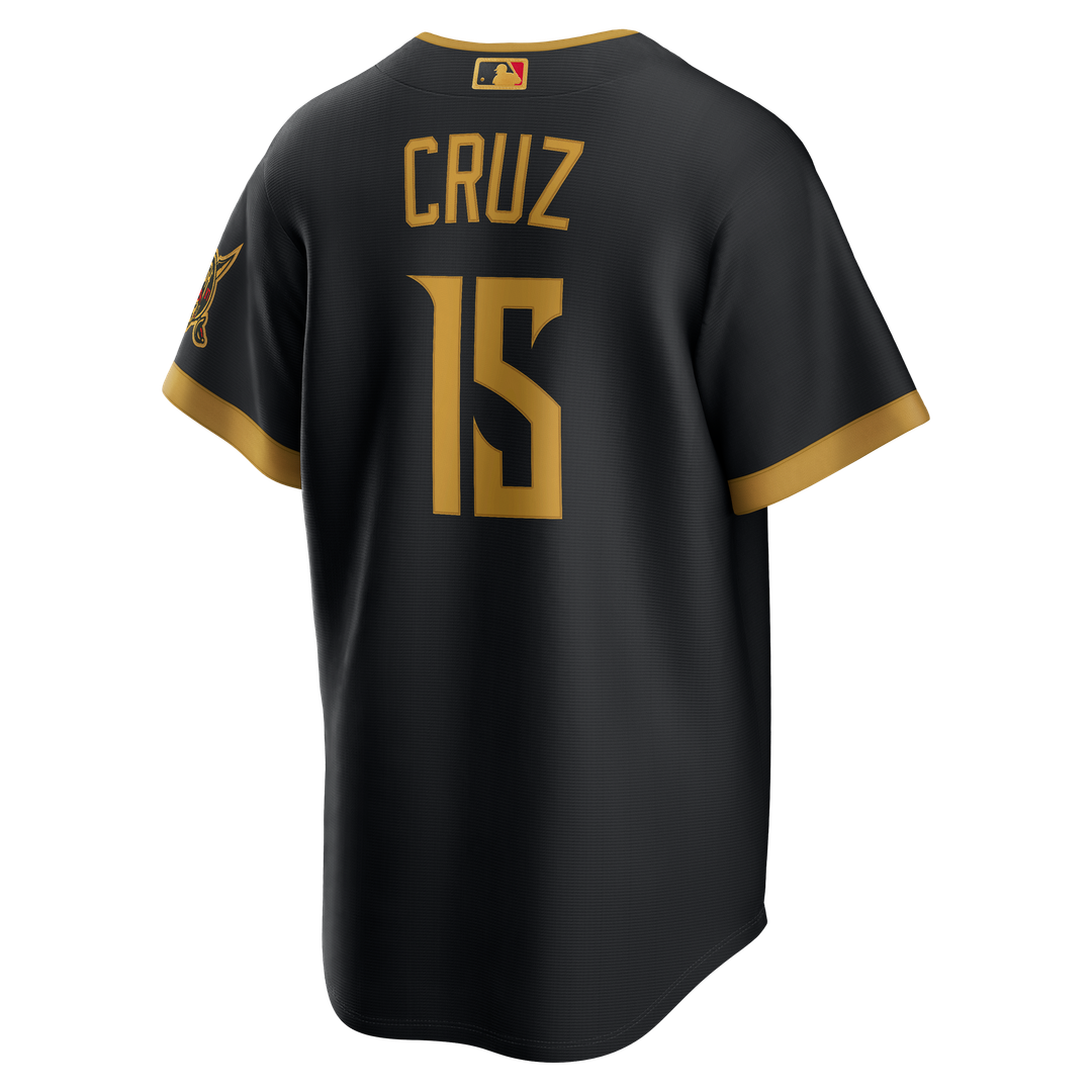 Pittsburgh Pirates Oneil Cruz Nike 2026 City Connect Stadium Jersey - Black