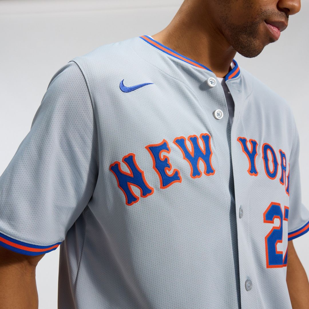 New York Mets Mark Vientos Nike All - Star Limited Jersey - Gray