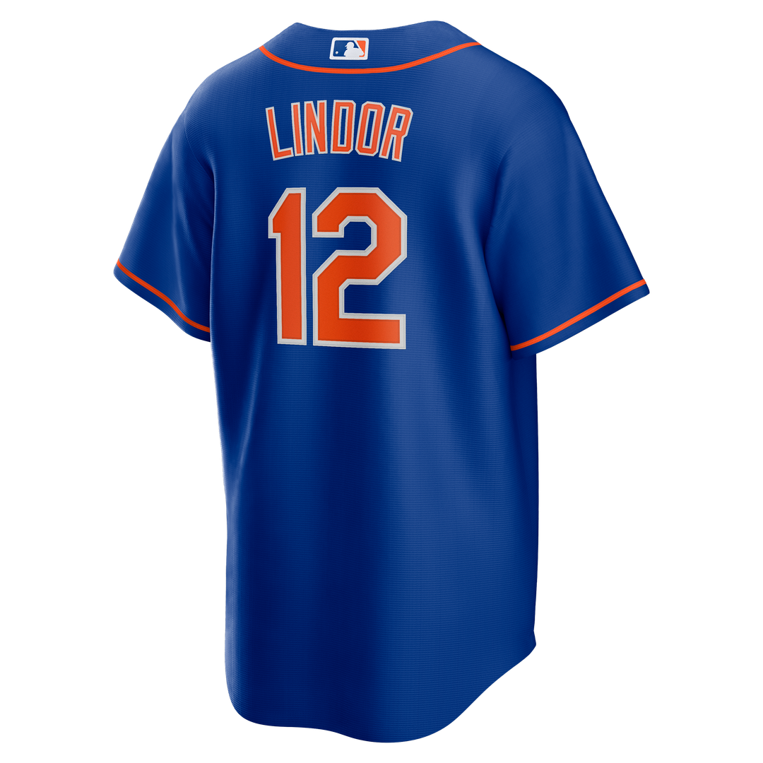New York Mets Francisco Lindor Nike Alternate Replica Player Jersey - Royal