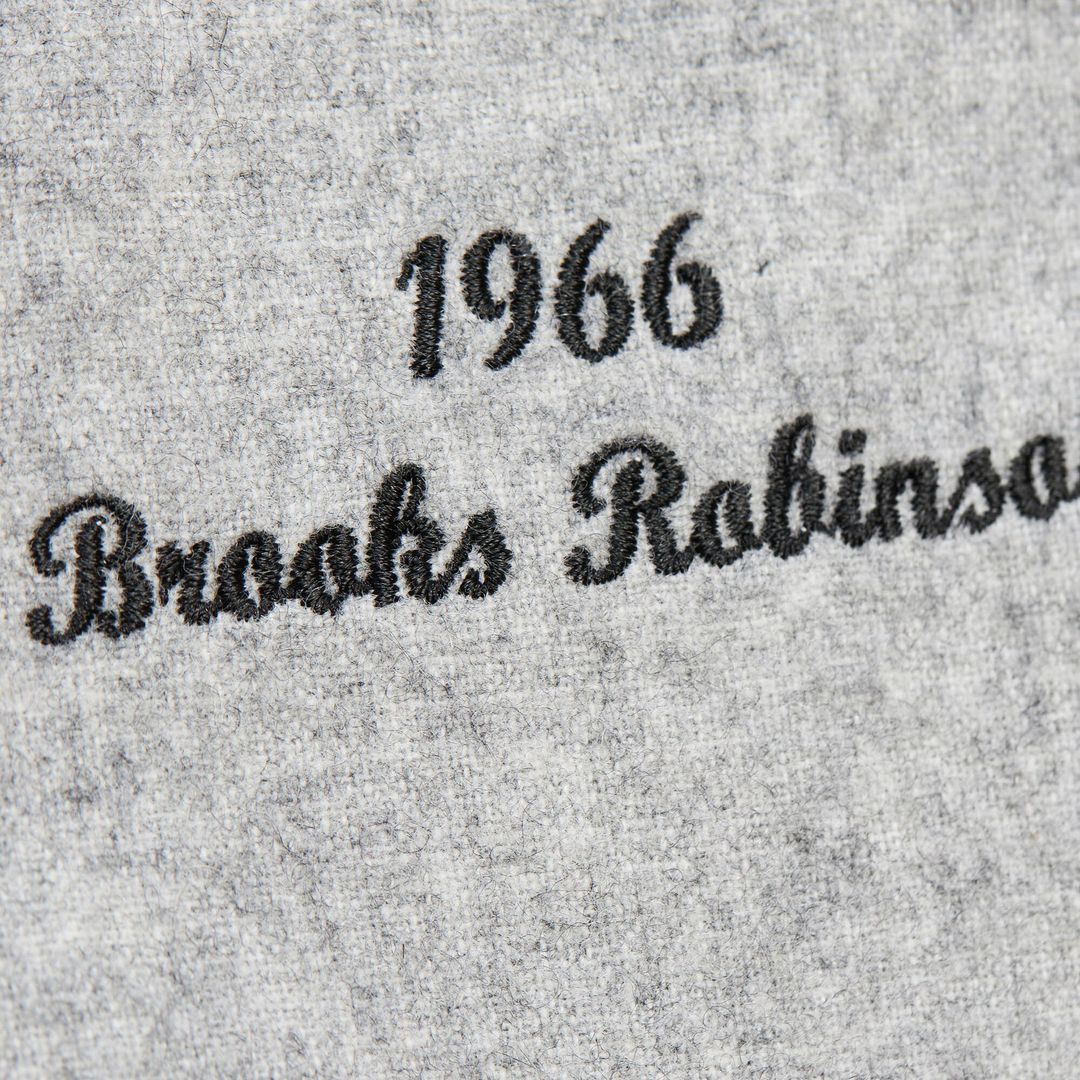 Baltimore Orioles Brooks Robinson Mitchell & Ness Cooperstown 1966 Authentic Jersey - Gray