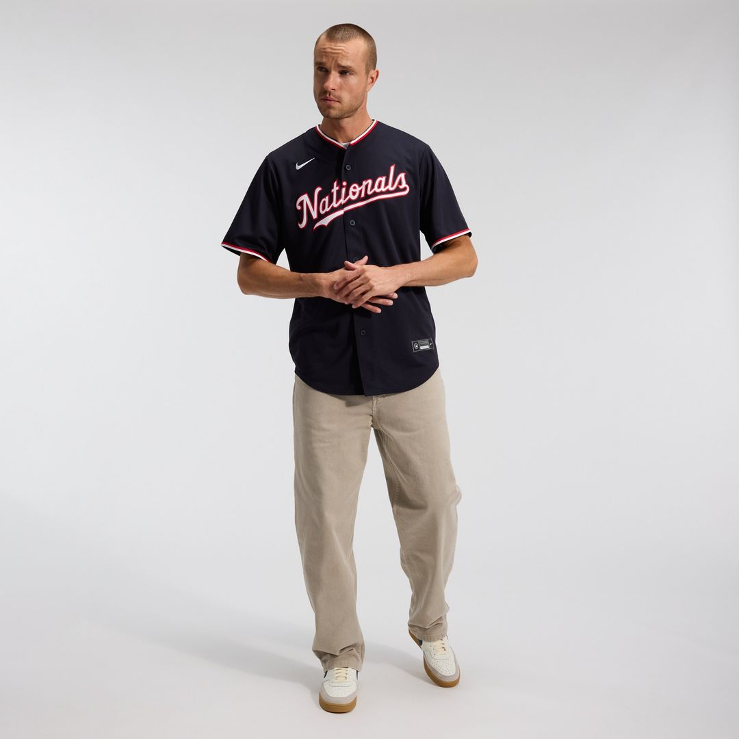 Washington Nationals Dylan Crews Nike Alternate Replica Jersey - Navy