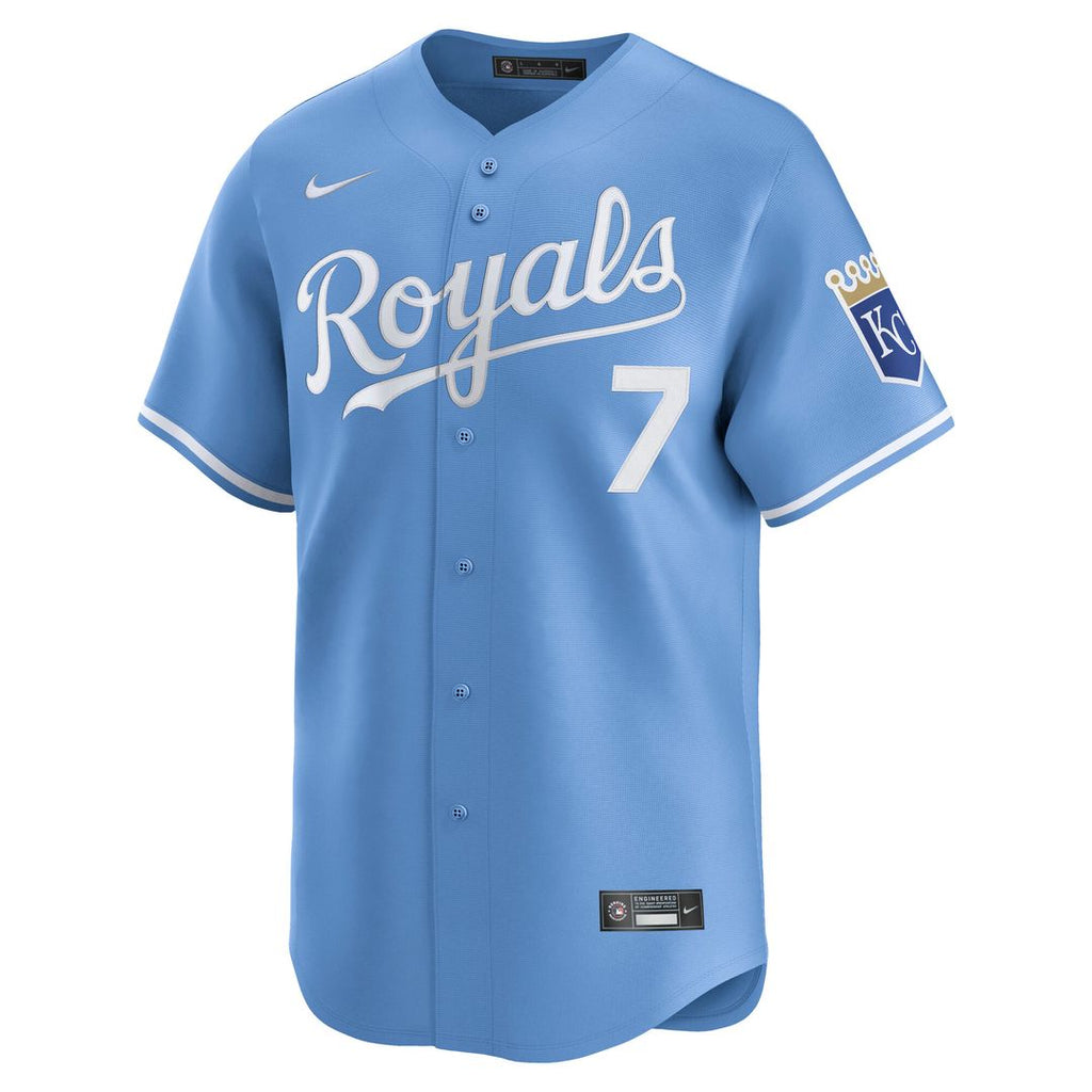 Kansas City Royals Bobby Witt Jr. Nike Home Limited Player Jersey - White