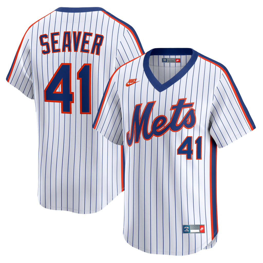 New York Mets Tom Seaver Nike Cooperstown Limited Jersey - White