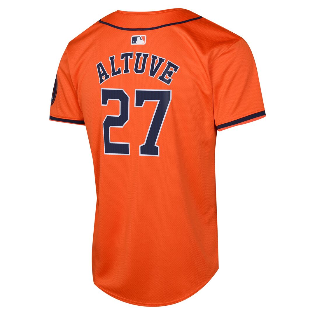 Houston Astros Jose Altuve Nike Youth Alternate Limited Player Jersey - Orange