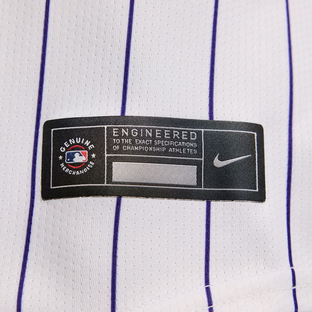 Colorado Rockies Kris Bryant Nike Women's Home Limited Player Jersey - White