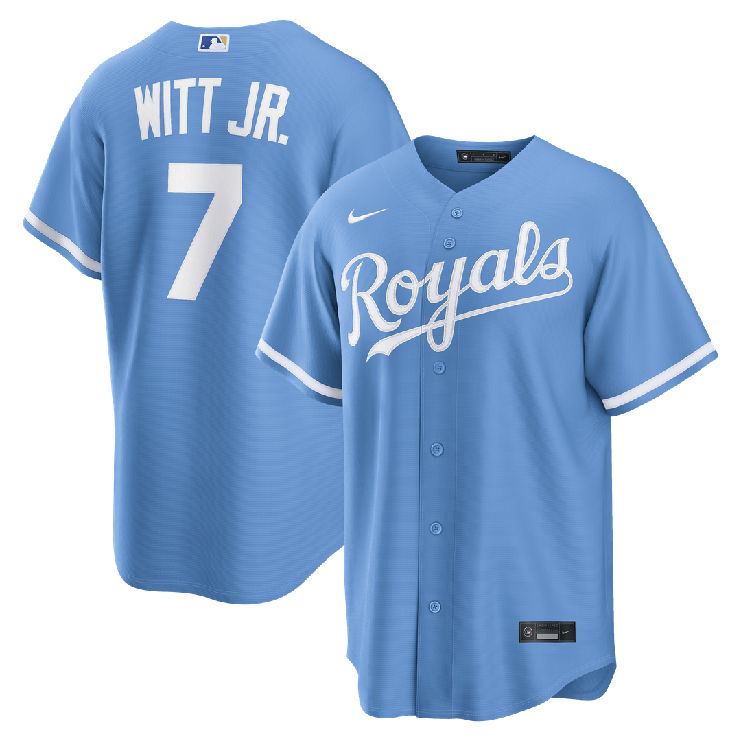 Kansas City Royals Bobby Witt Jr. Nike Alternate Replica Jersey - Royal