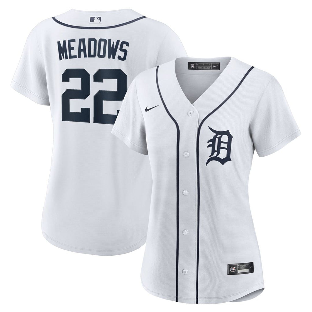 Detroit Tigers Parker Meadows Nike Women's Home Replica Jersey - White