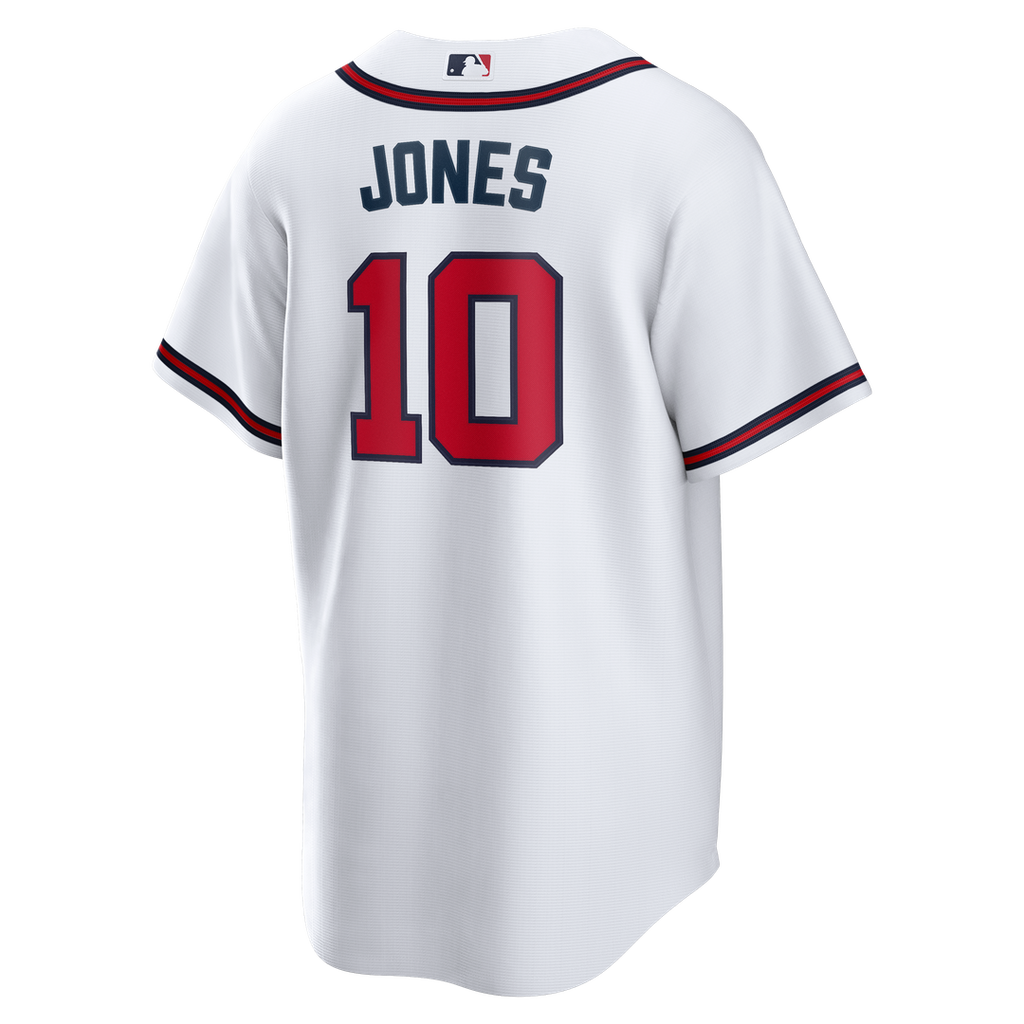 Atlanta Braves Chipper Jones Nike Home Retired Player Replica Jersey - White