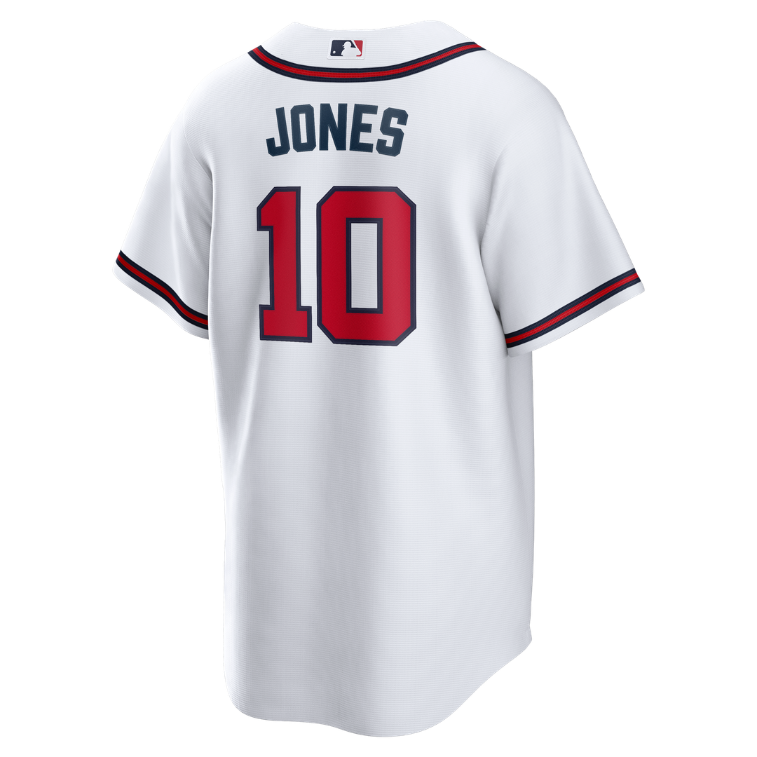 Atlanta Braves Chipper Jones Nike Home Retired Player Replica Jersey - White