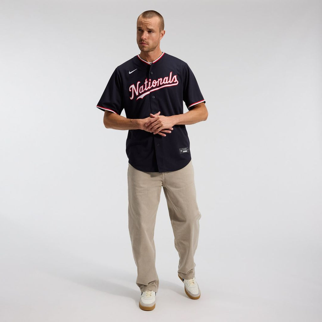 Washington Nationals Dylan Crews Nike Alternate Replica Jersey - Navy