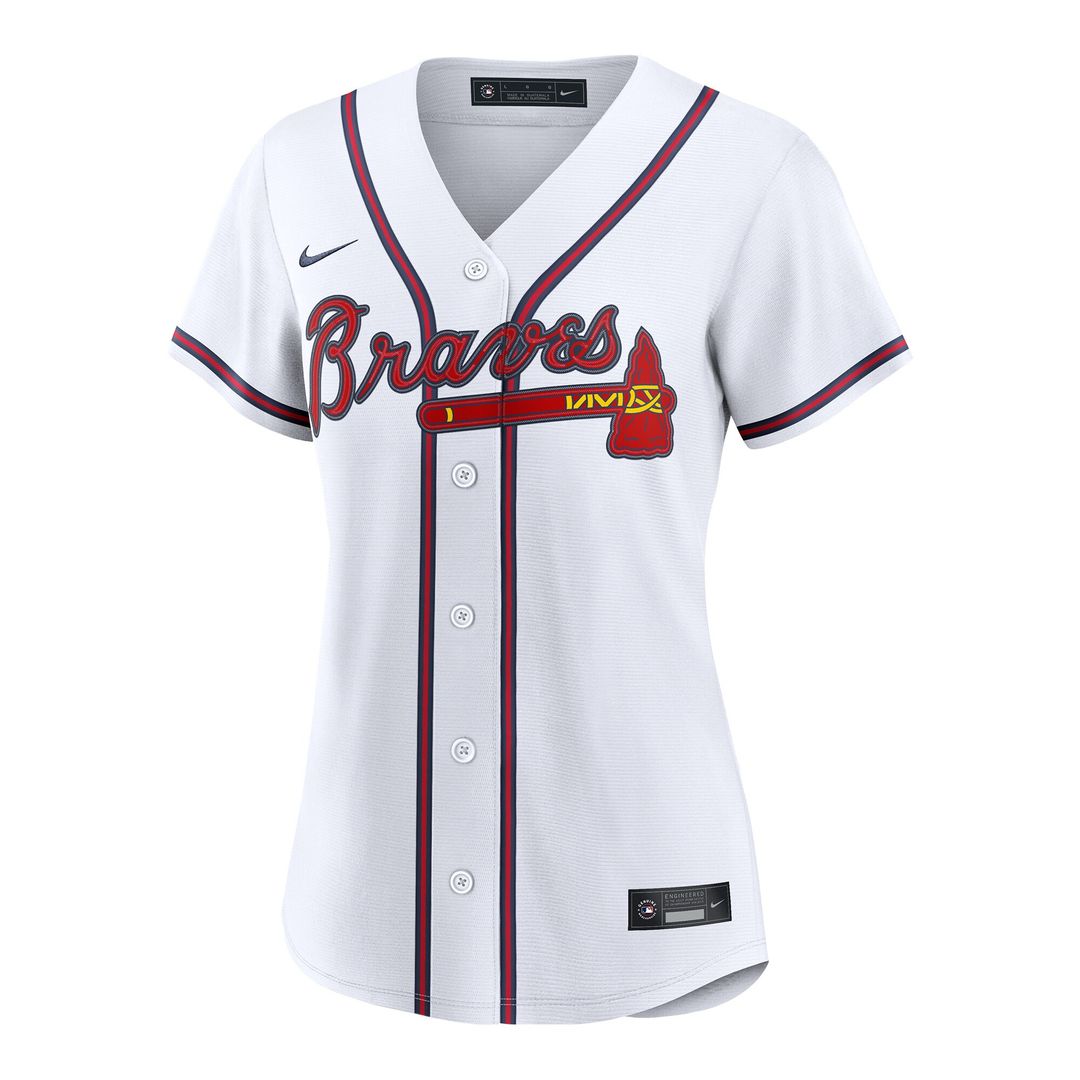 Atlanta Braves Spencer Schwellenbach Nike Women's Home Replica Jersey - White