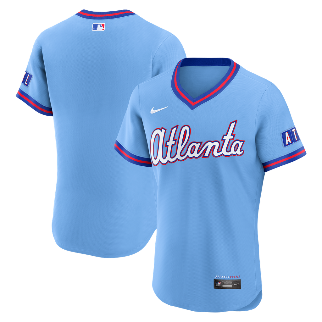 Atlanta Braves Nike 2026 City Connect Authentic Jersey - Powder Blue