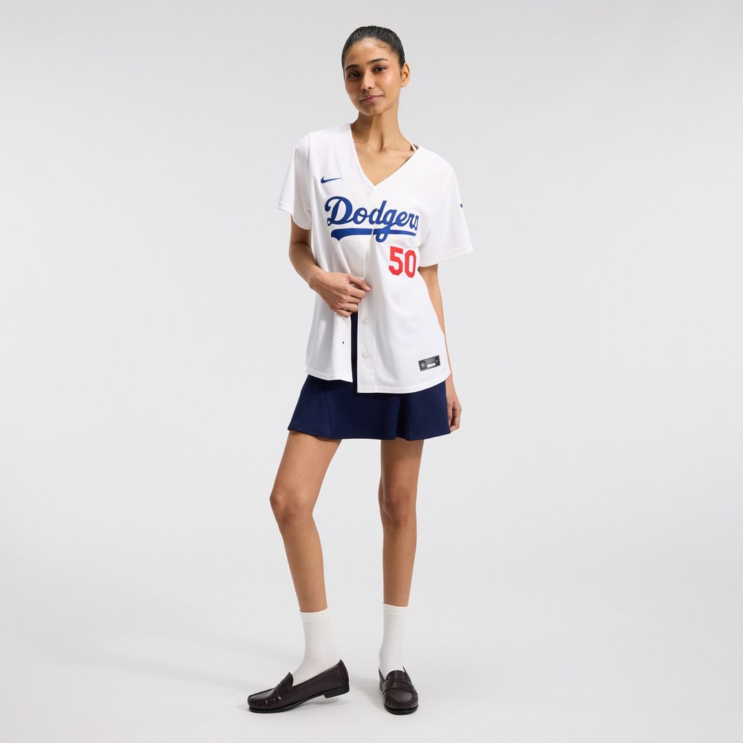 Los Angeles Dodgers Mookie Betts Nike Women's Home Stadium Jersey - White