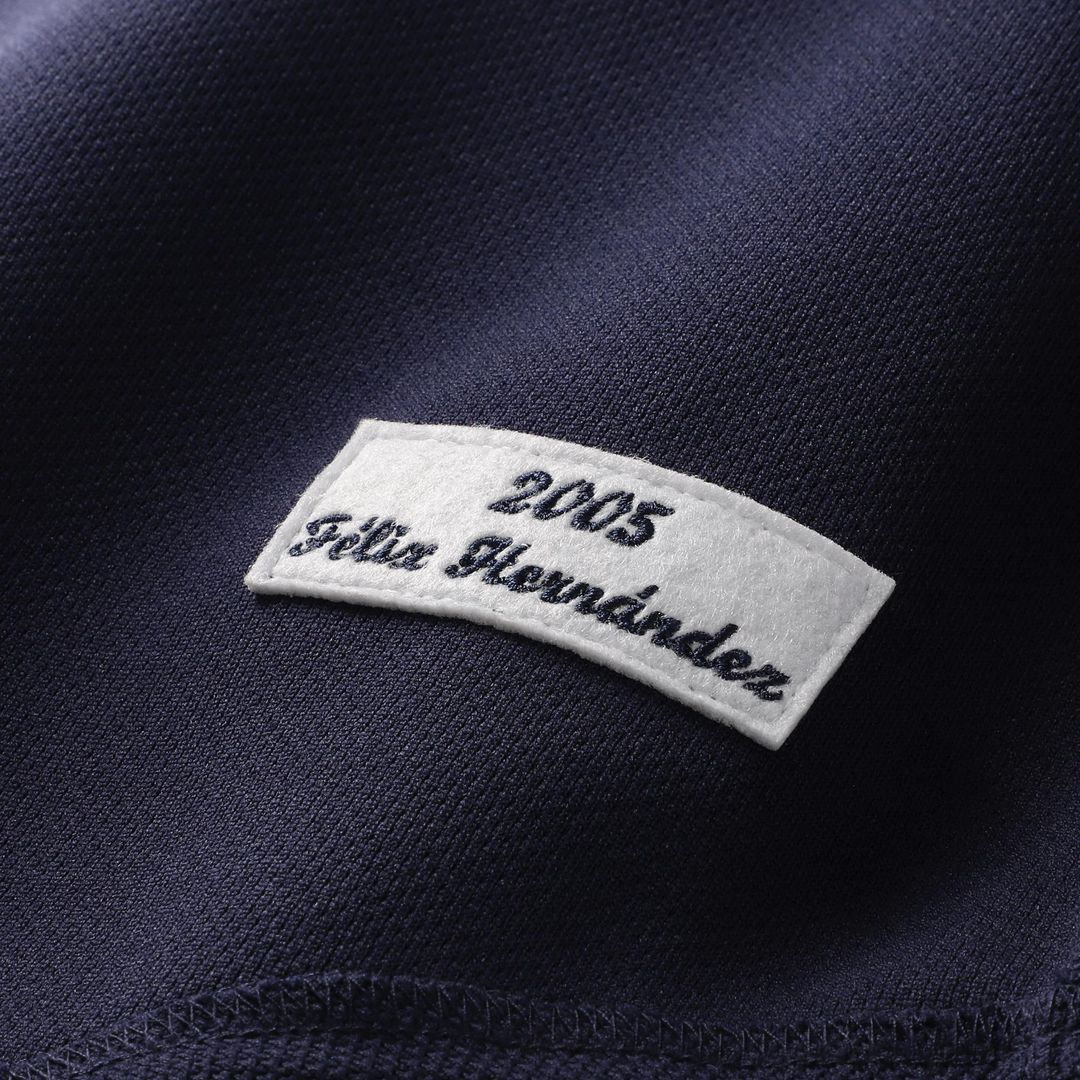 Seattle Mariners Felix Hernandez Mitchell & Ness Cooperstown Batting Practice Jersey - Navy