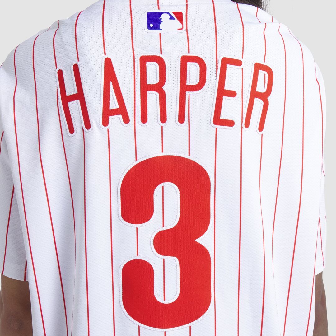 Philadelphia Phillies Bryce Harper Nike Alternate Elite Jersey - Light Blue