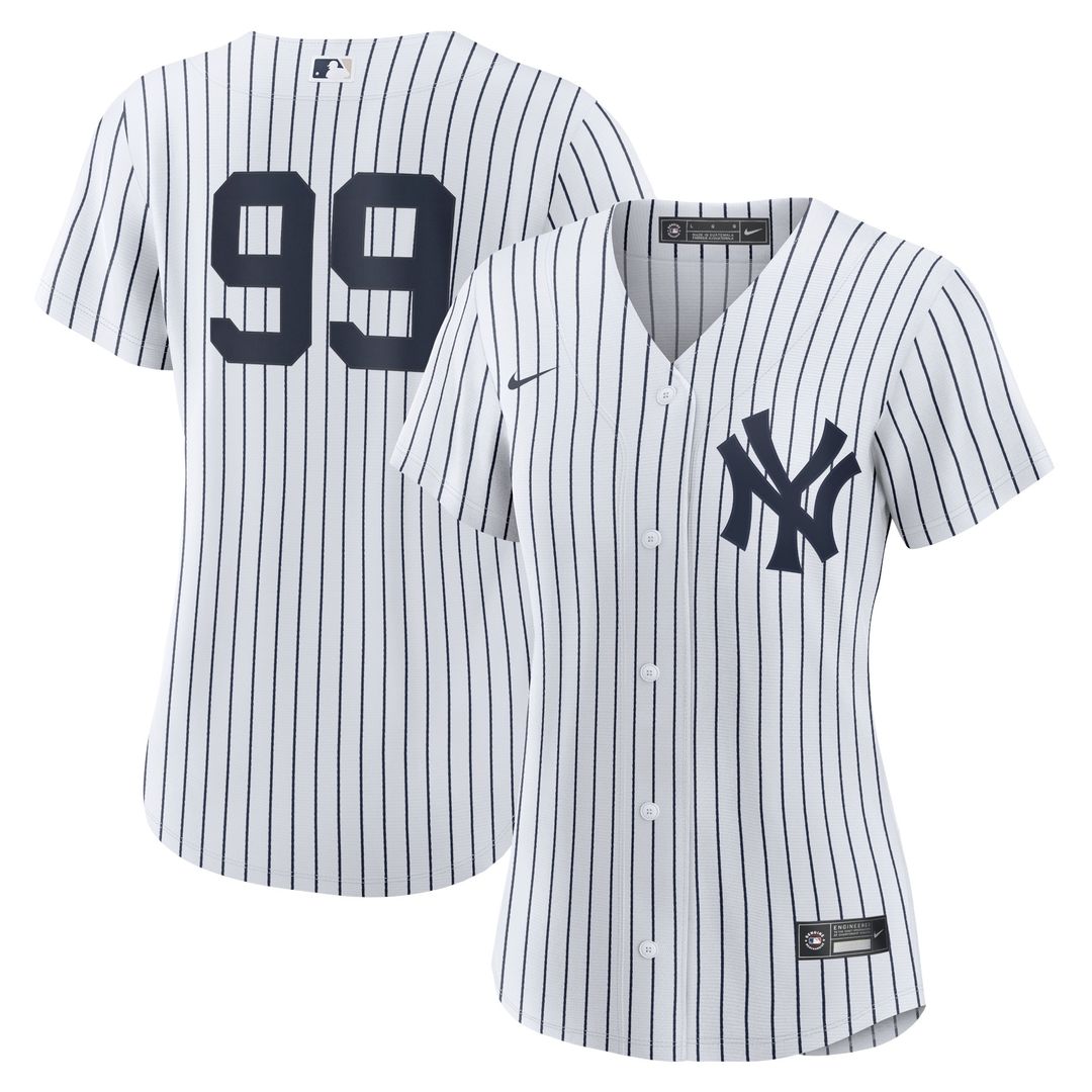 New York Yankees Aaron Judge Nike Women's Home Replica Player Jersey - White