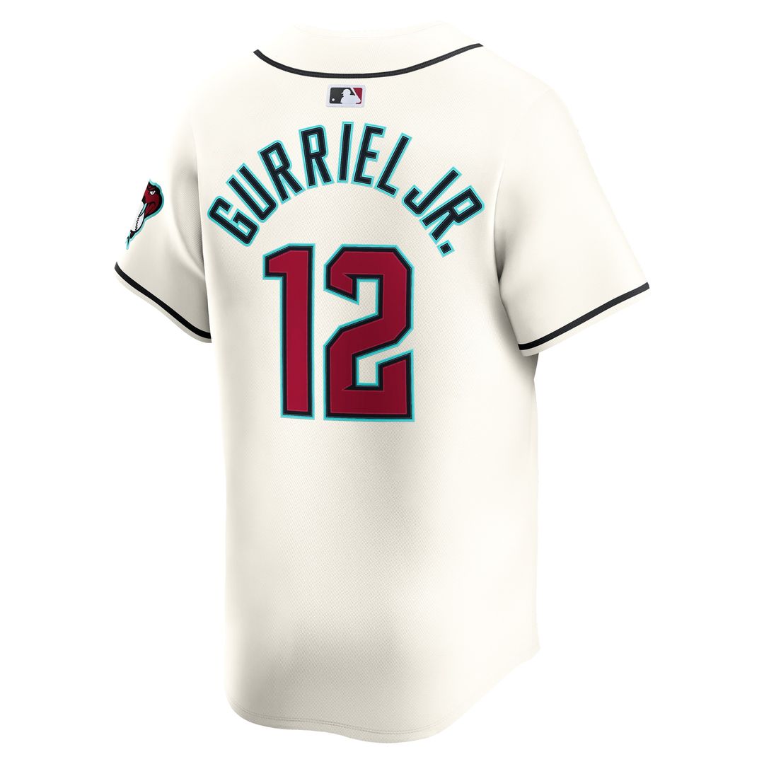 Arizona Diamondbacks Lourdes Gurriel Jr. Nike Home Limited Player Jersey - Cream