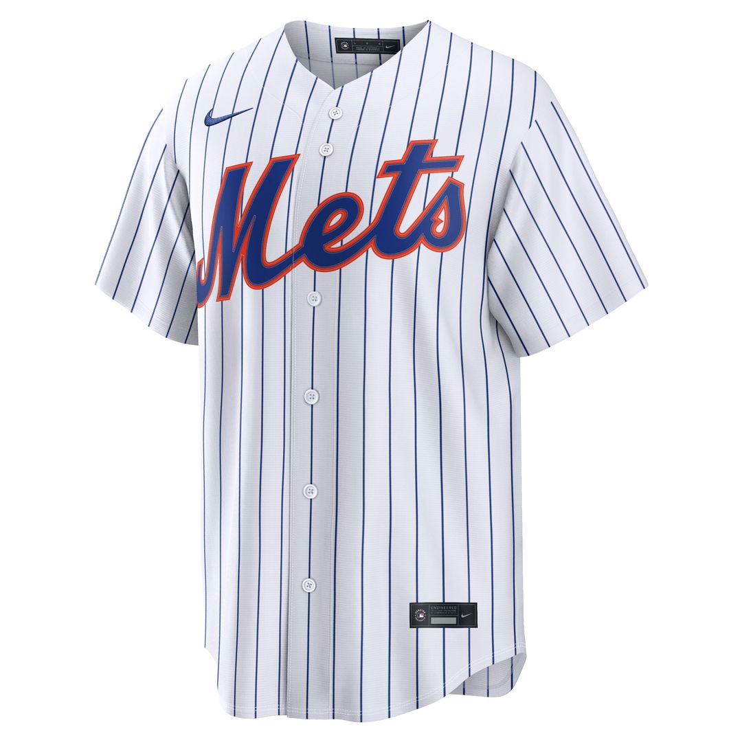 New York Mets Huascar Brazobán Nike Home Replica Jersey - White