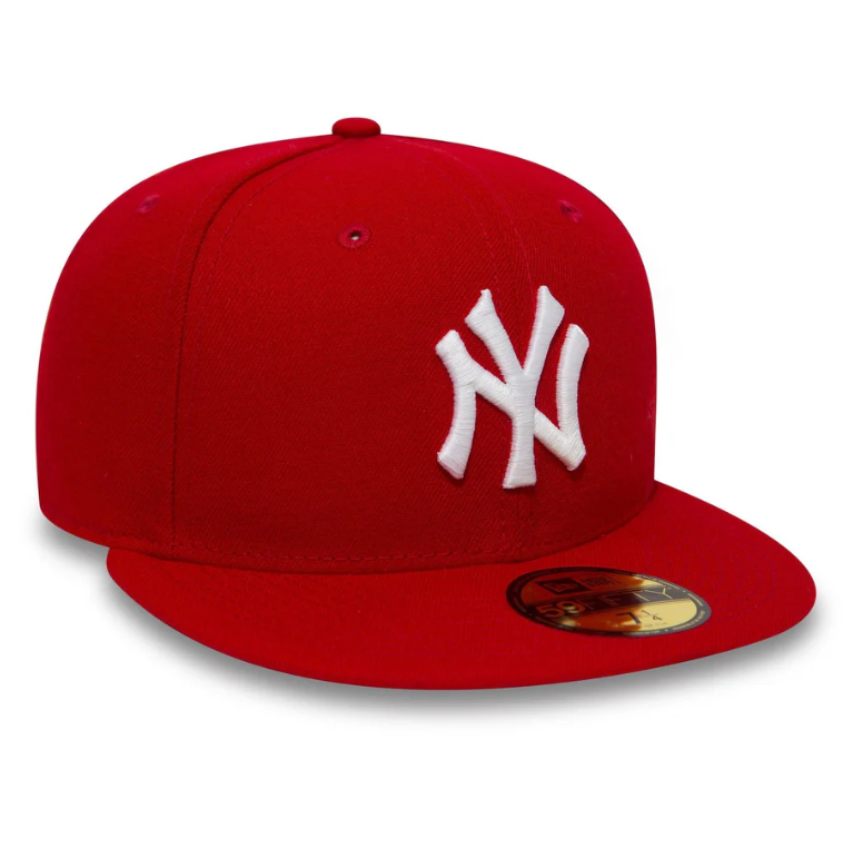 New York Yankees MLB League Essential 59FIFTY Fitted New Era Red/White