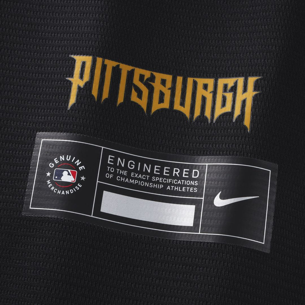 Pittsburgh Pirates Oneil Cruz Nike 2026 City Connect Stadium Jersey - Black