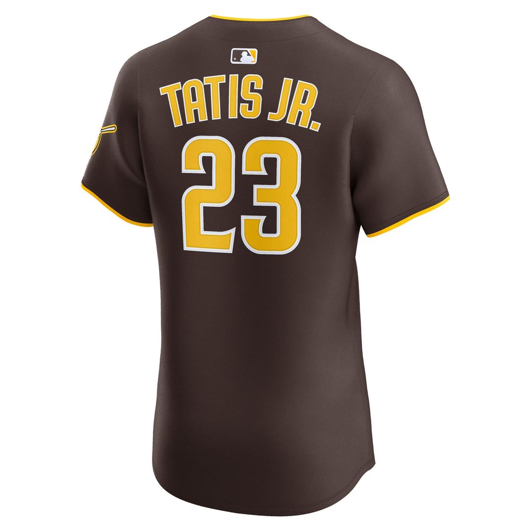 San Diego Padres Fernando Tatis Jr. Nike Alternate Elite Jersey - Sand