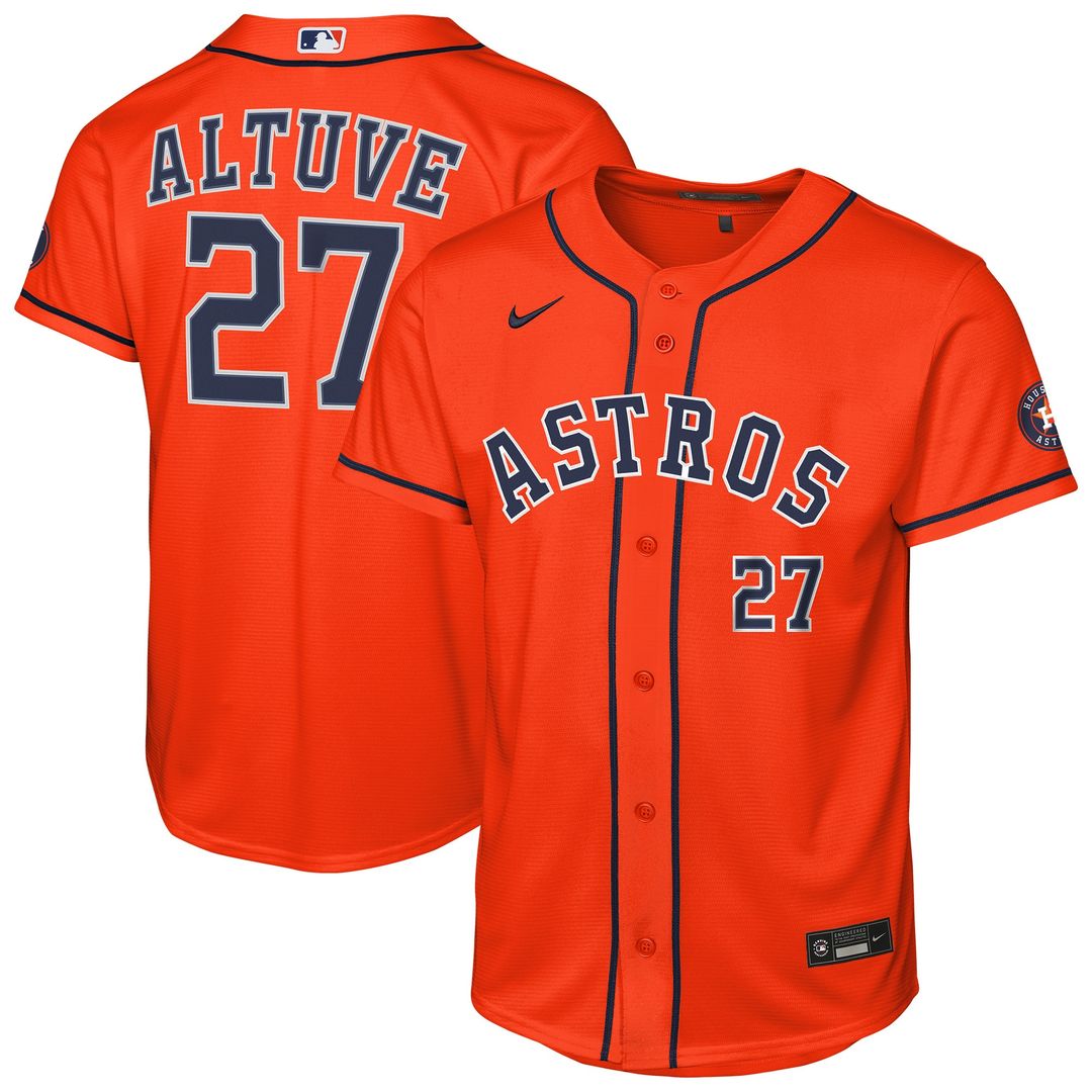 Houston Astros Jose Altuve Nike Youth Home Stadium Jersey - White