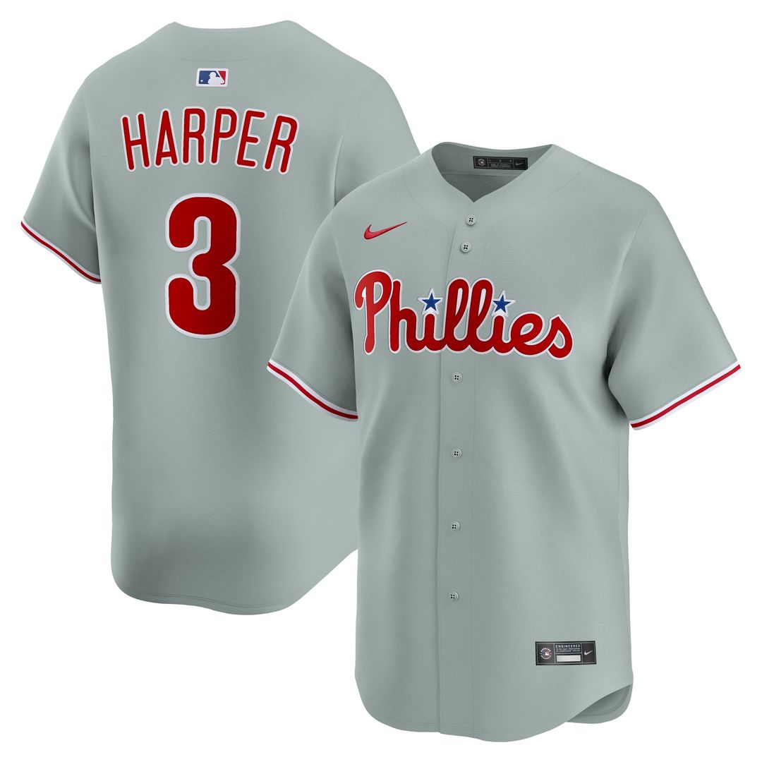Philadelphia Phillies Bryce Harper Nike Alternate Limited Player Jersey - Light Blue