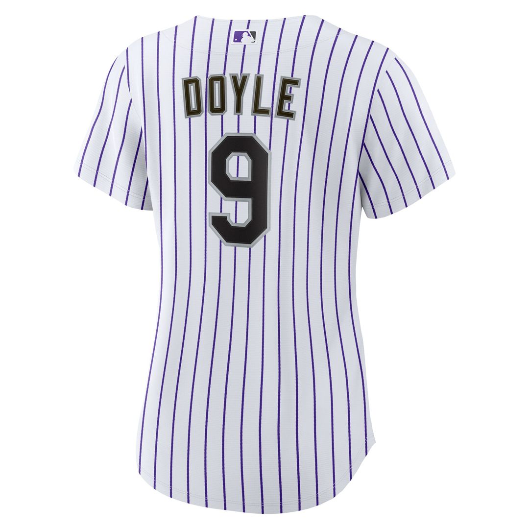 Colorado Rockies Brenton Doyle Nike Women's Home Replica Jersey - White