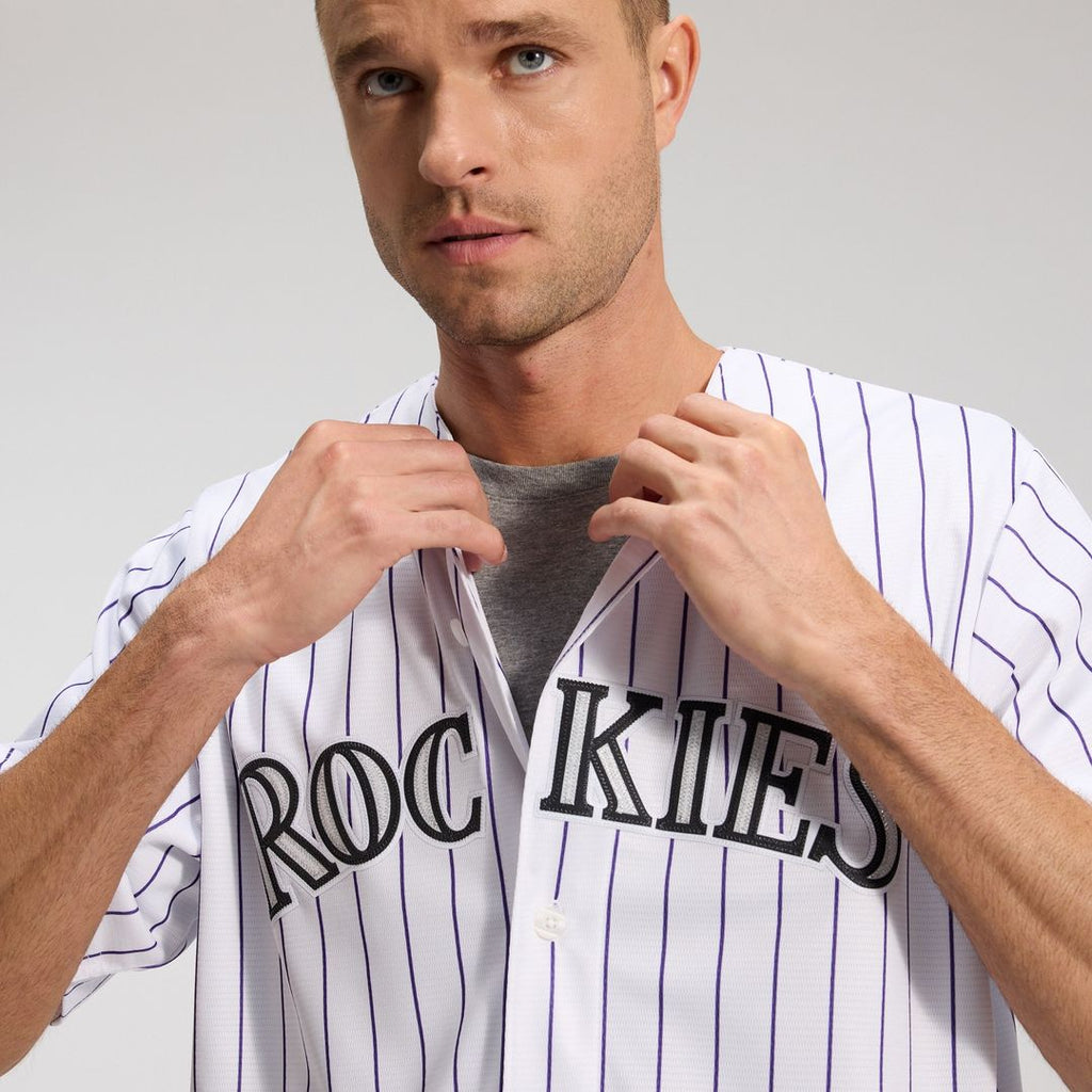 Colorado Rockies Nike Home Replica Team Jersey - White
