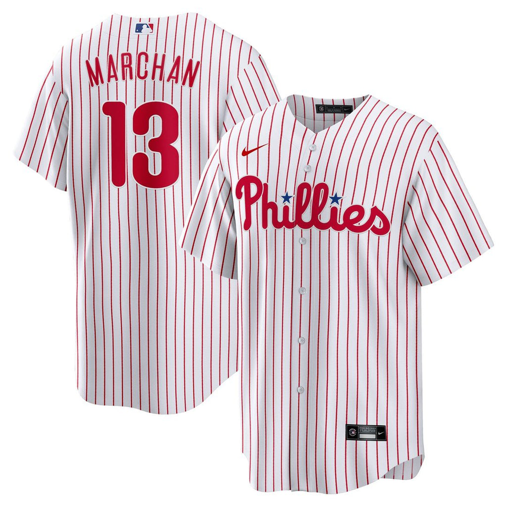 Philadelphia Phillies Rafael Marchán Nike Home Replica Jersey - White