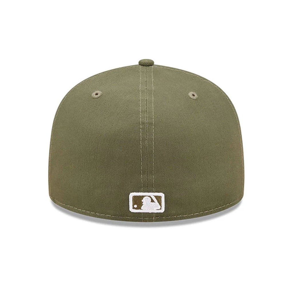 New York Yankees MLB League Essential 59FIFTY Fitted New Era Olive/White