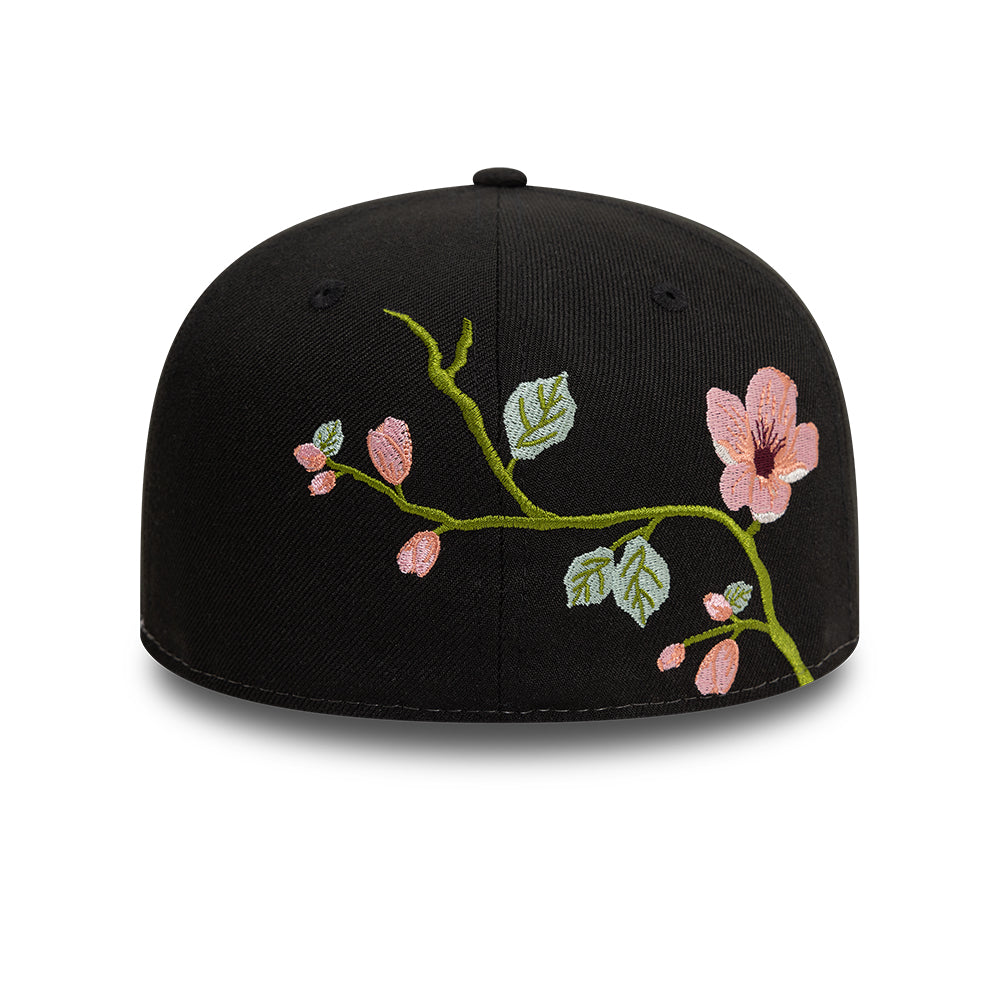 Branded New Era MLB Floral 59Fifty New Era Black/White