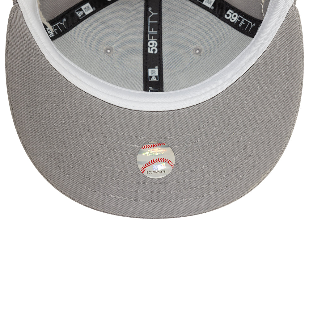 Atlanta Braves MLB Zodiac 59FIFTY Fitted New Era Grey