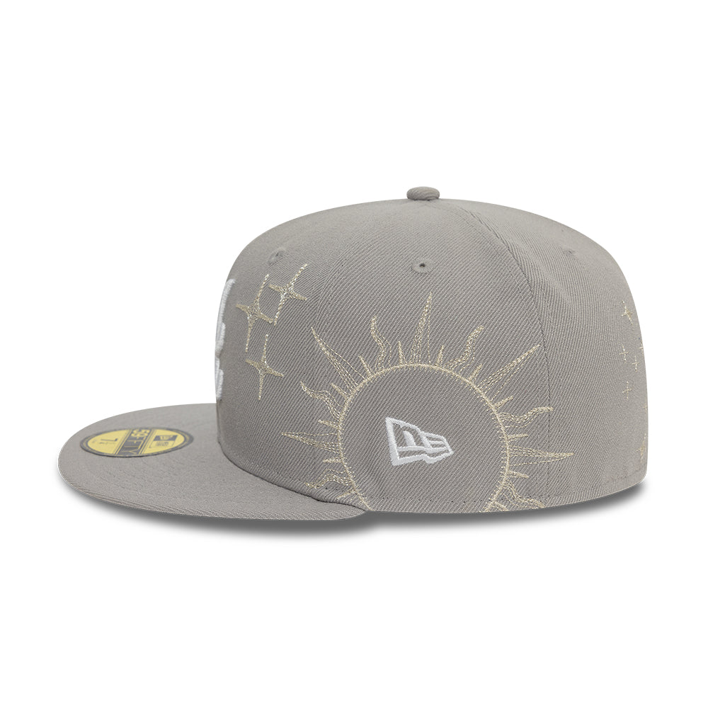 Atlanta Braves MLB Zodiac 59FIFTY Fitted New Era Grey