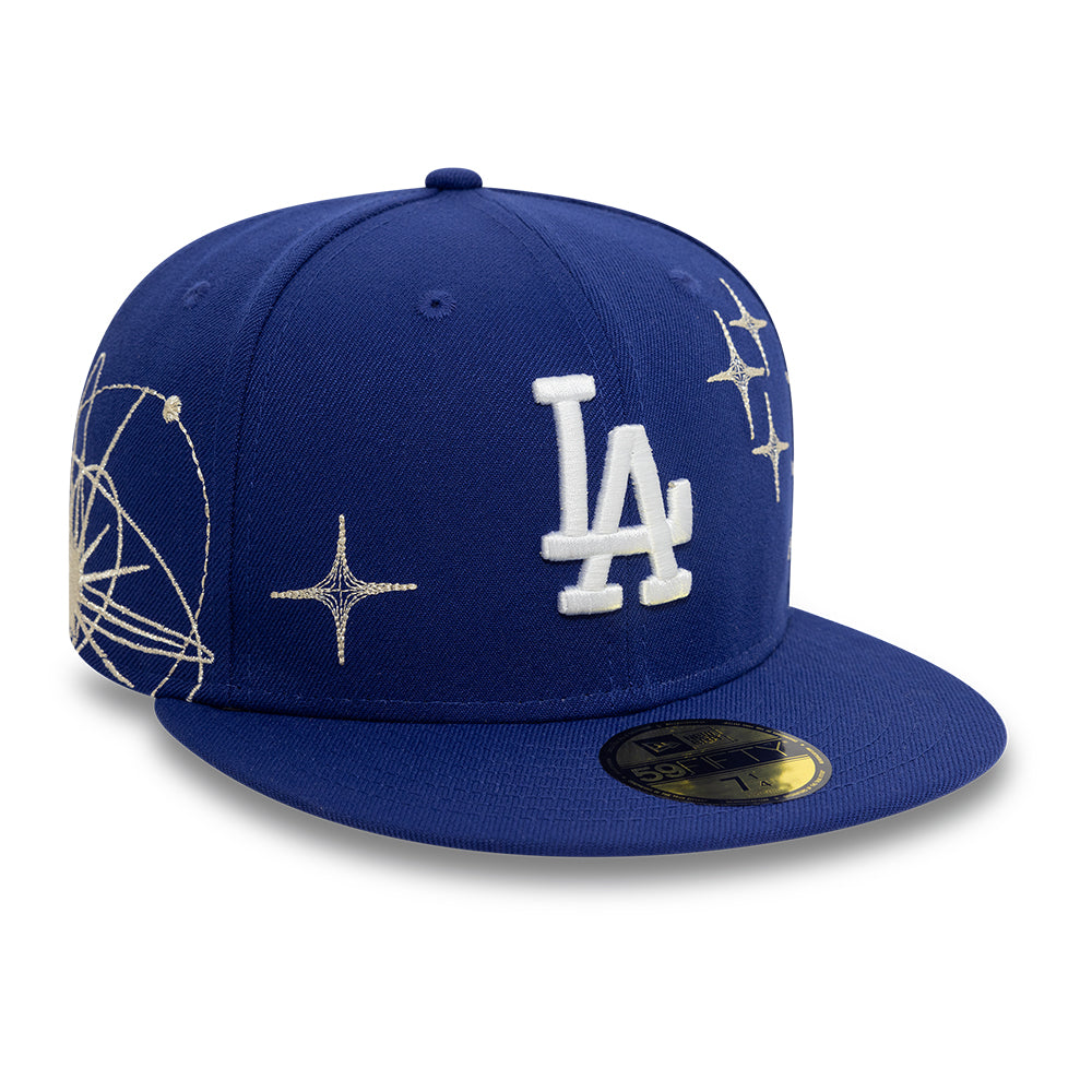 Los Angeles Dodgers MLB Zodiac 59FIFTY Fitted New Era Blue