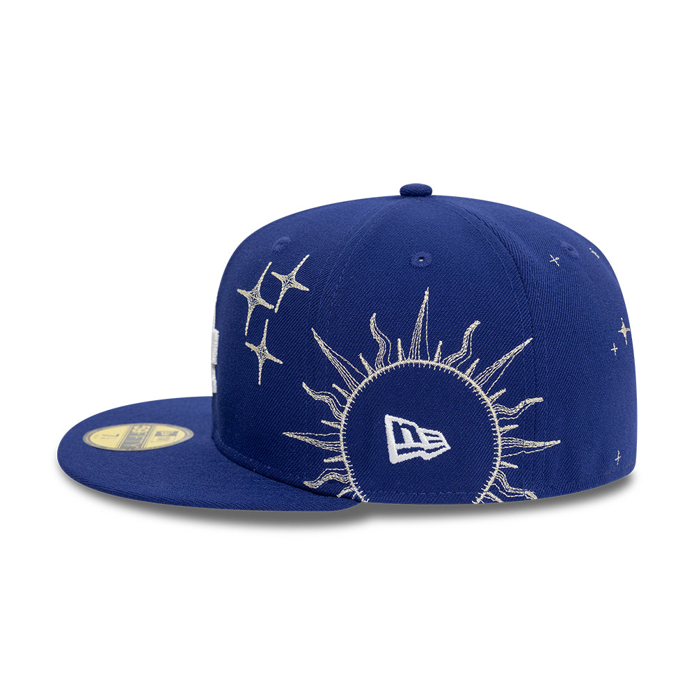 Los Angeles Dodgers MLB Zodiac 59FIFTY Fitted New Era Blue